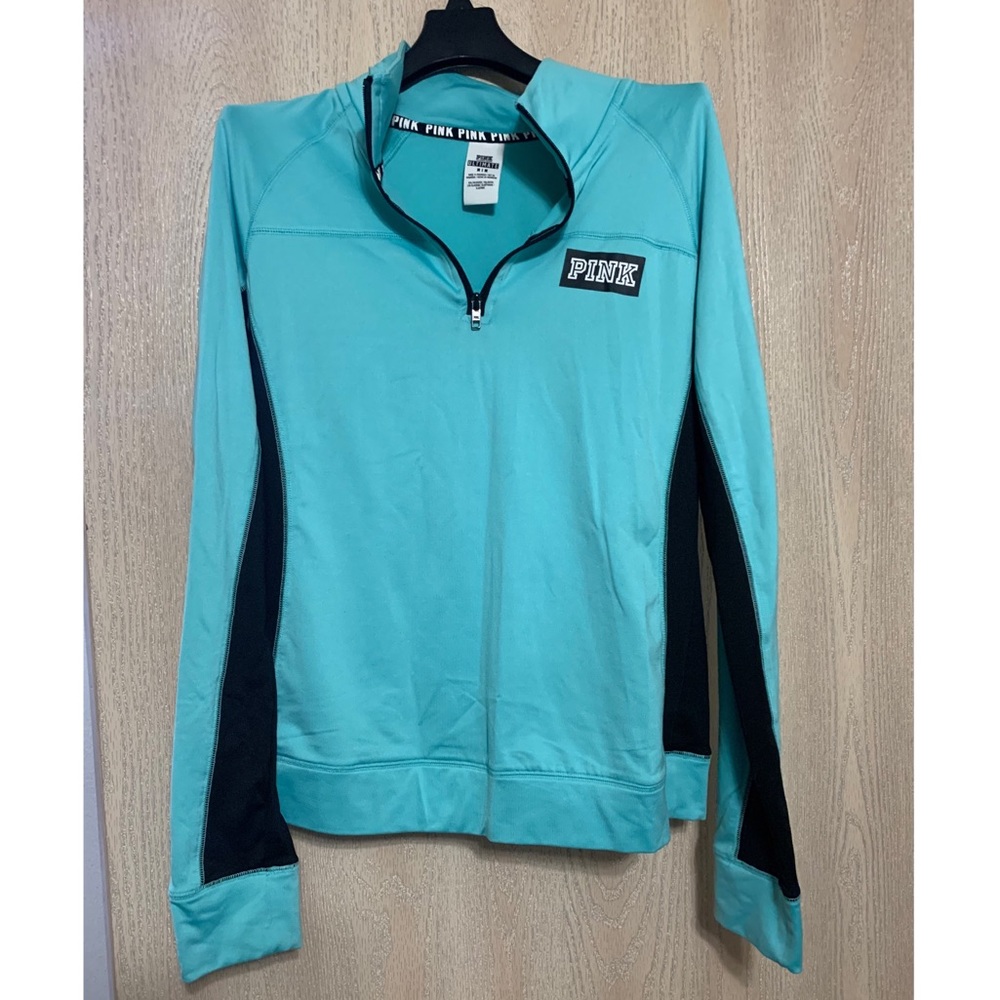 PINK Teal Ultimate Half Zip